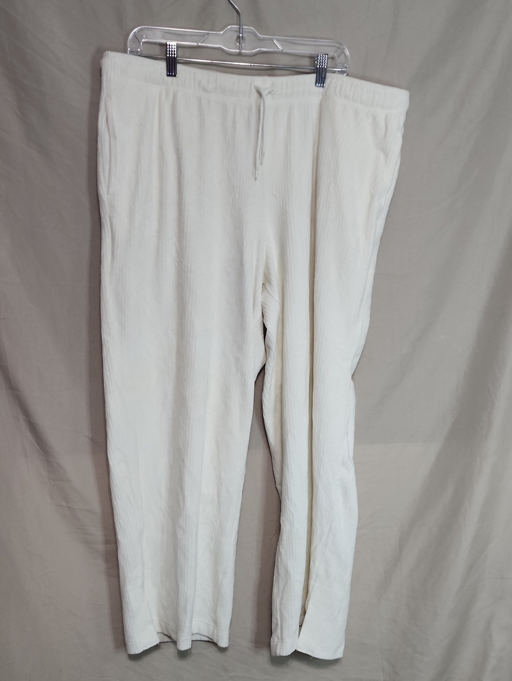 Avia Cream Drawstring Lounge Joggers
